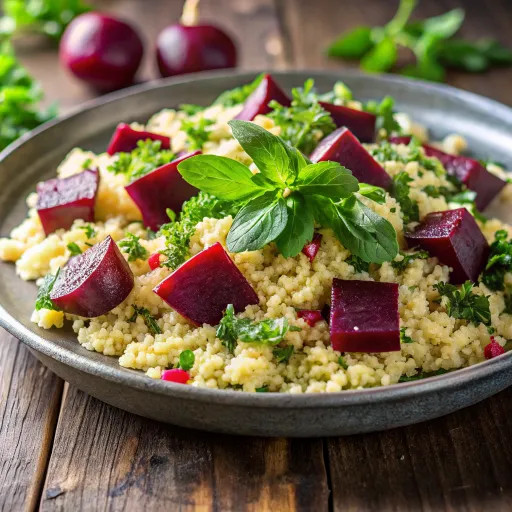 Salata od Prosa sa Ciklom i Zelenilom