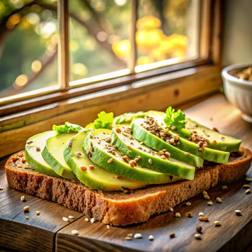 Raženi Tost s Avokadom i Sjemenkama